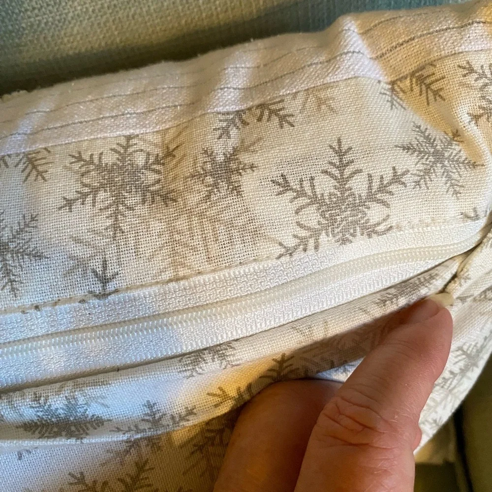 David Tutera Elegant Beaded Embellished Pillow